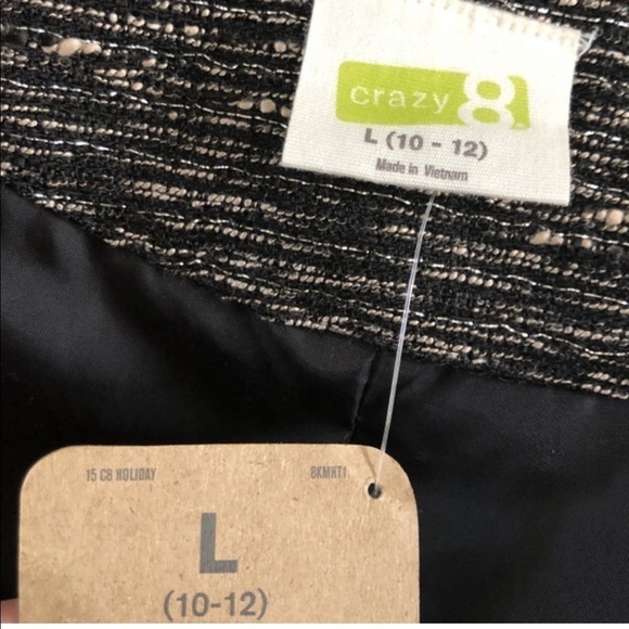 Crazy 8 Blazers/Jackets & Coats, Size LG for Kids - Picture 7 of 7